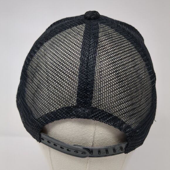 Something Special LA Snapback Trucker Hat Black OS Adjustable Sequin Mesh Back - Picture 5 of 8